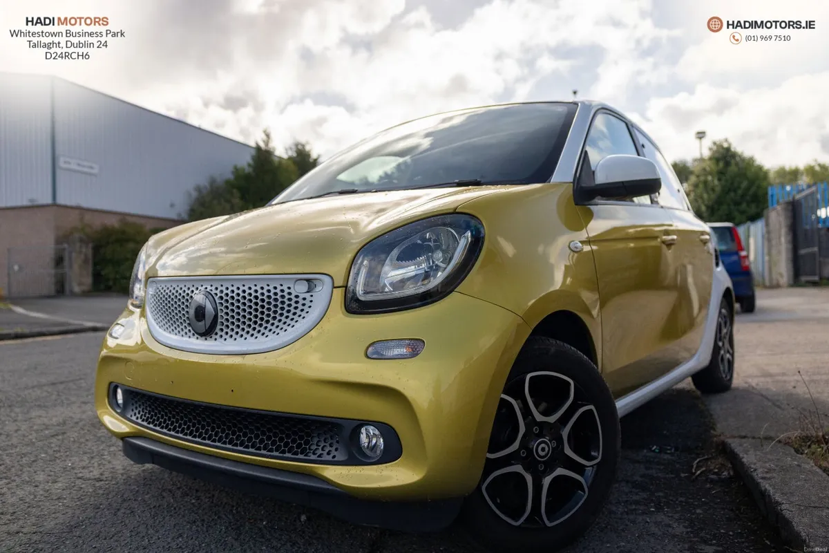 SMART FORFOUR AUTO 2018 WHITE - 4 SEAT CITY CAR - Image 6