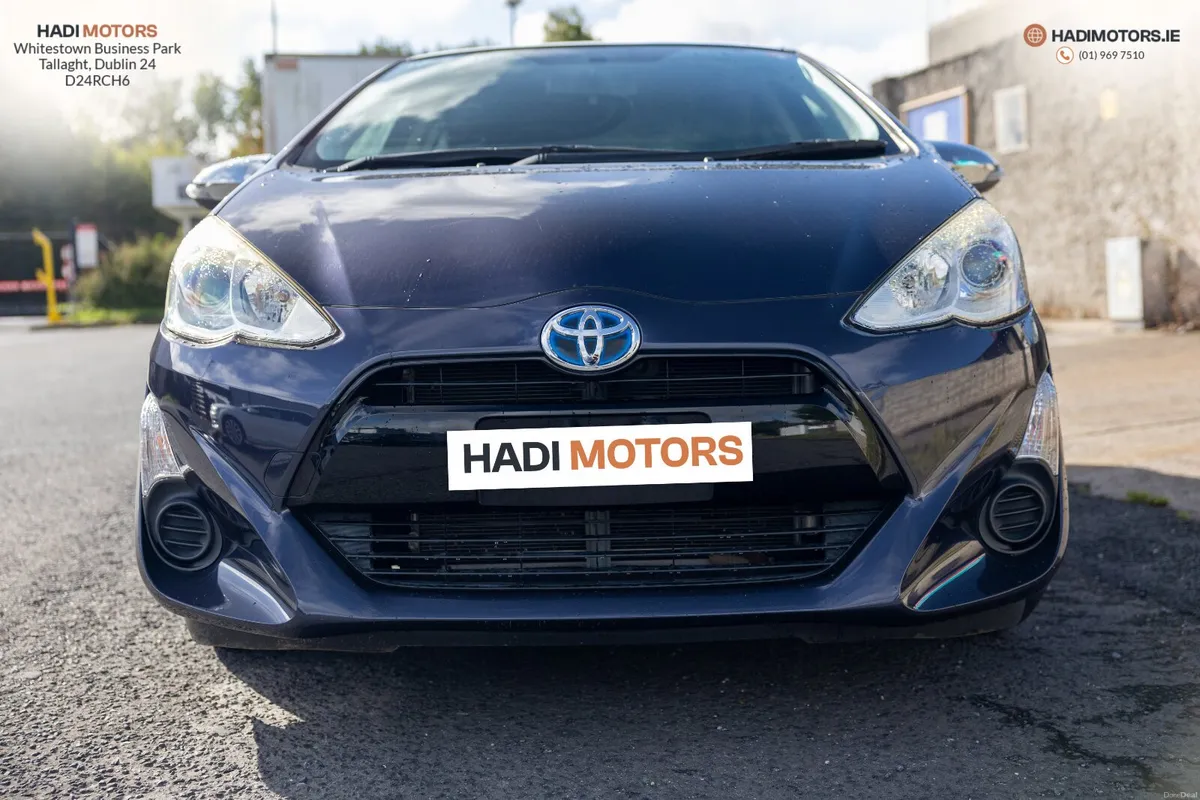 TOYOTA AQUA 1.5 HYBRID 2015 BLUE - 82,000KM - Image 1