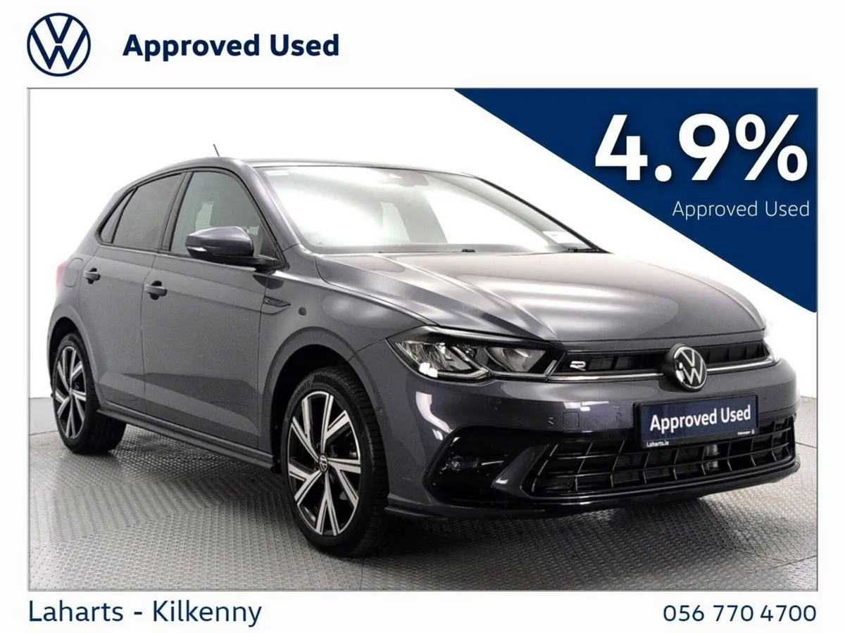 Volkswagen Polo R-LINE 75 1.0TSI 5DR 95HP DSG *REA - Image 1