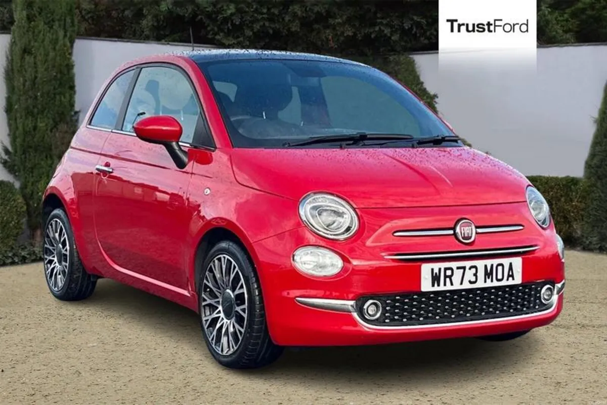Fiat 500 1.0 Mild Hybrid 3dr - PANORAMIC ROOF with - Image 1