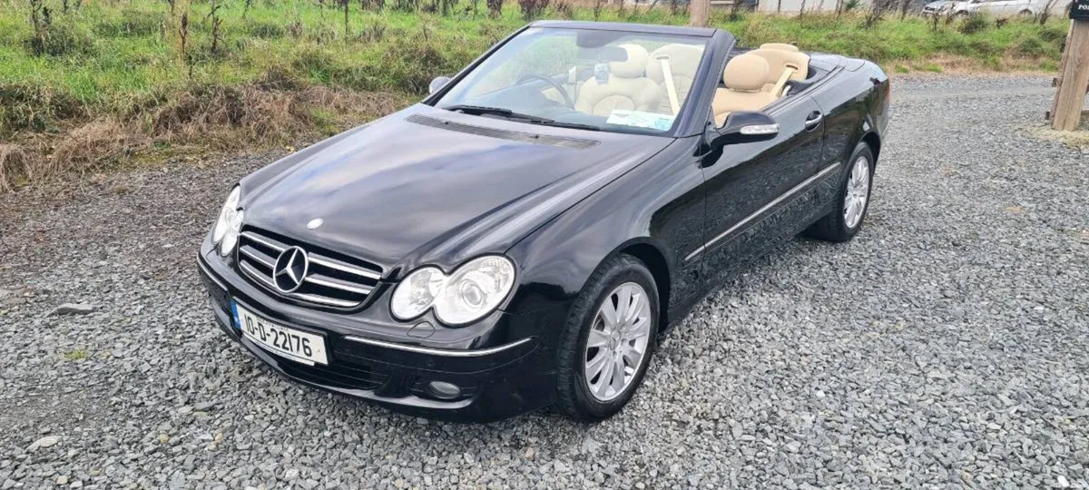 2010 mercedes clk convertible - Image 2