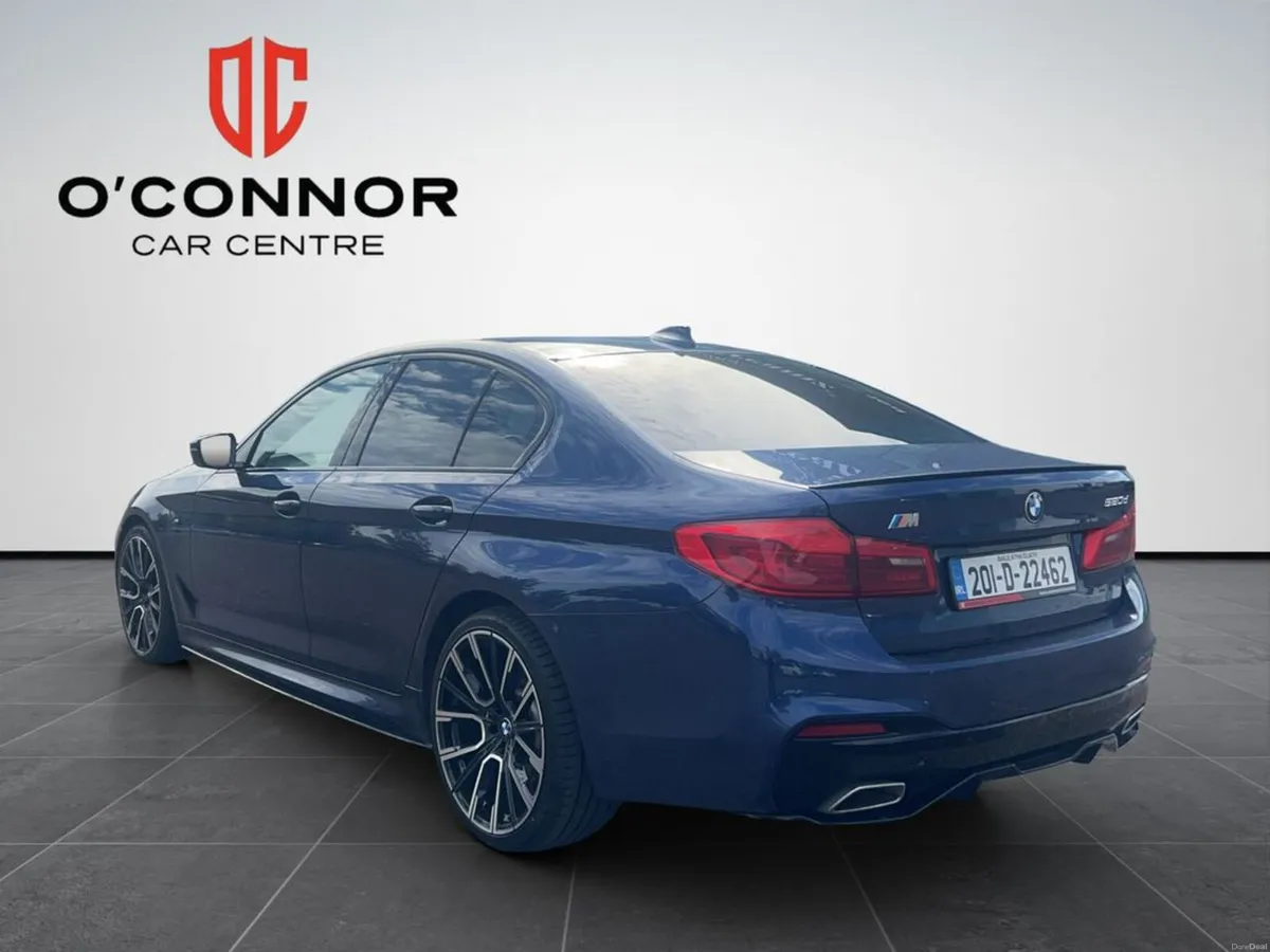 BMW 5-Series Navy suit, M Sport attitude — busines - Image 4