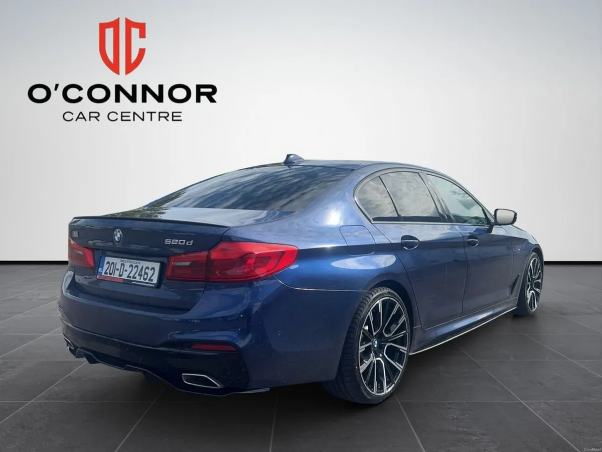 BMW 5-Series Navy suit, M Sport attitude — busines - Image 6