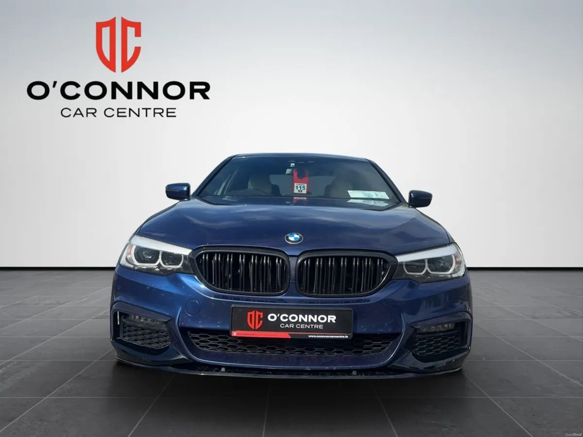 BMW 5-Series Navy suit, M Sport attitude — busines - Image 2