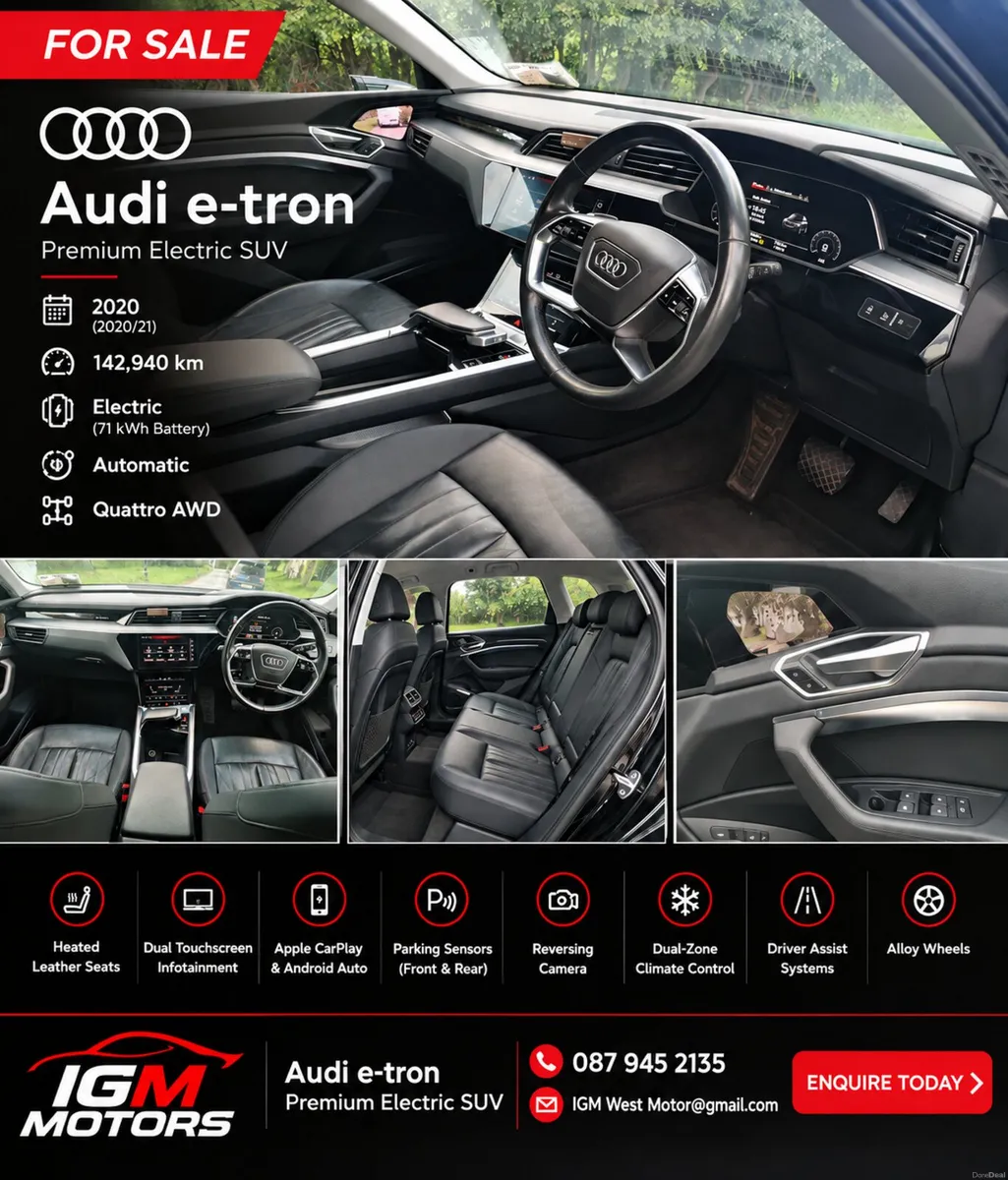 Audi e-tron 2020 55 Long Range - Image 1