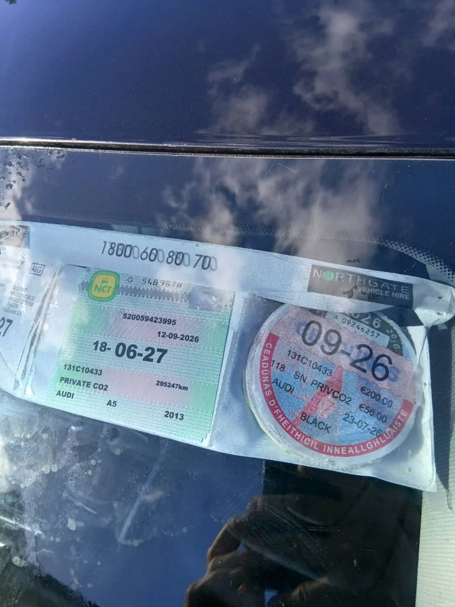 Audi A5 2.0 tdi manual NCT and tax - Image 2