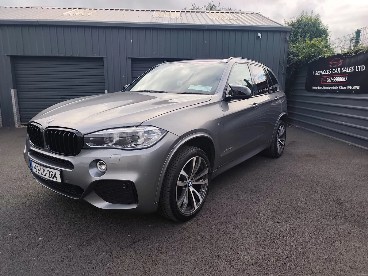 BMW X5 30D M SPORT 5 SEAT UTILITY WITH VAT 2015 - Image 3