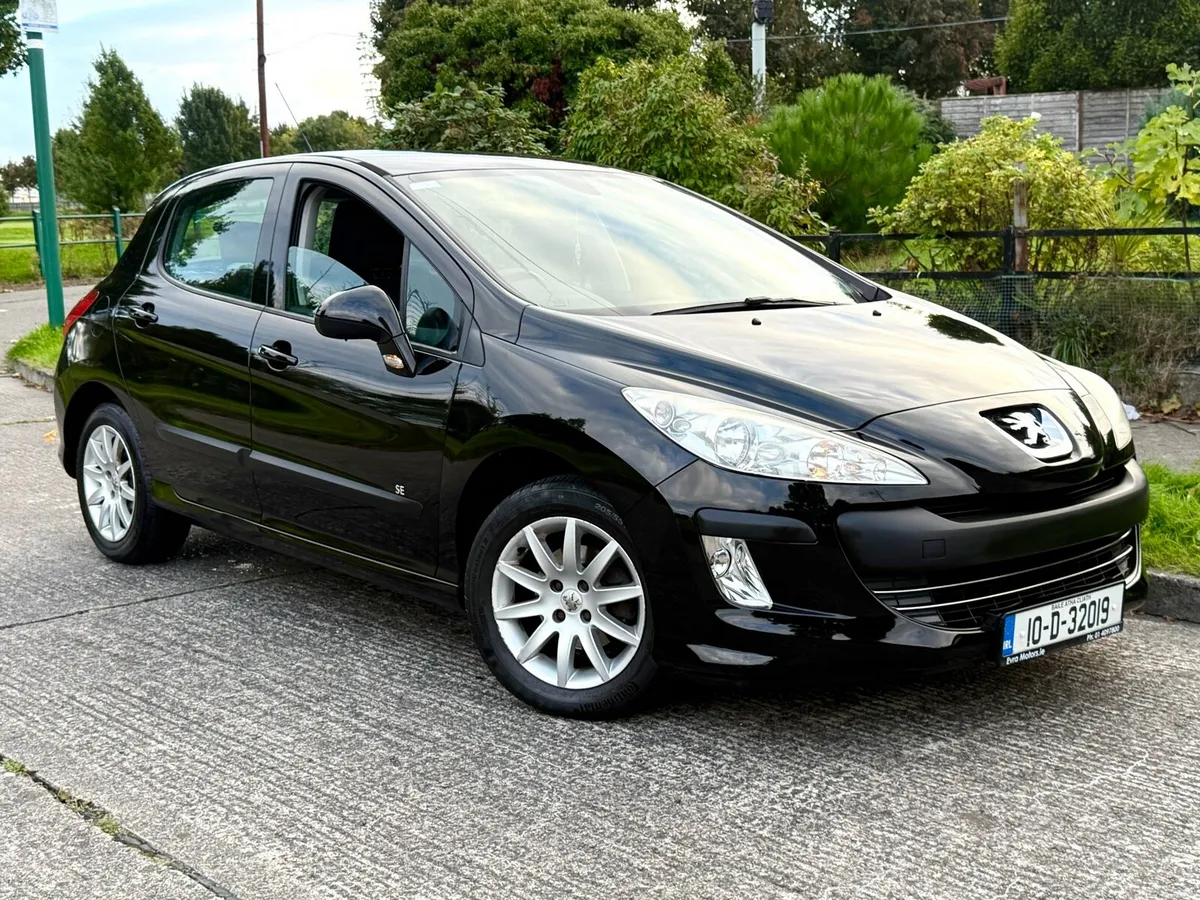 10 Peugeot 308 1.4 low km ! Nct tax - Image 1