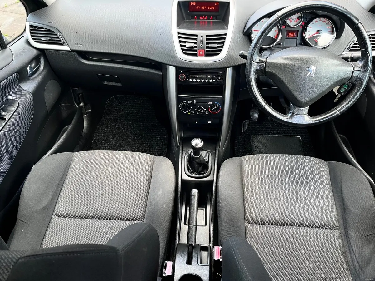2009 Peugeot 207 1.4 Petrol Fresh NCT 09/27 - Image 6