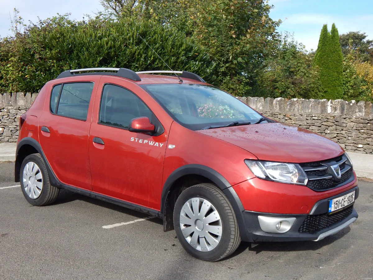 2015 Dacia Sandero Stepway NCT 08/27 - Image 1