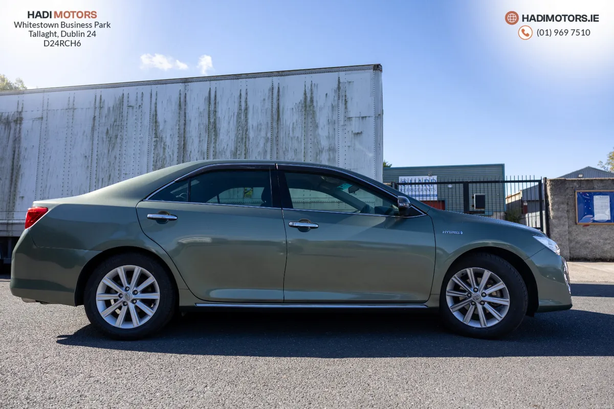 TOYOTA CAMRY 2.5 HYBRID 2013 GREEN - Image 6
