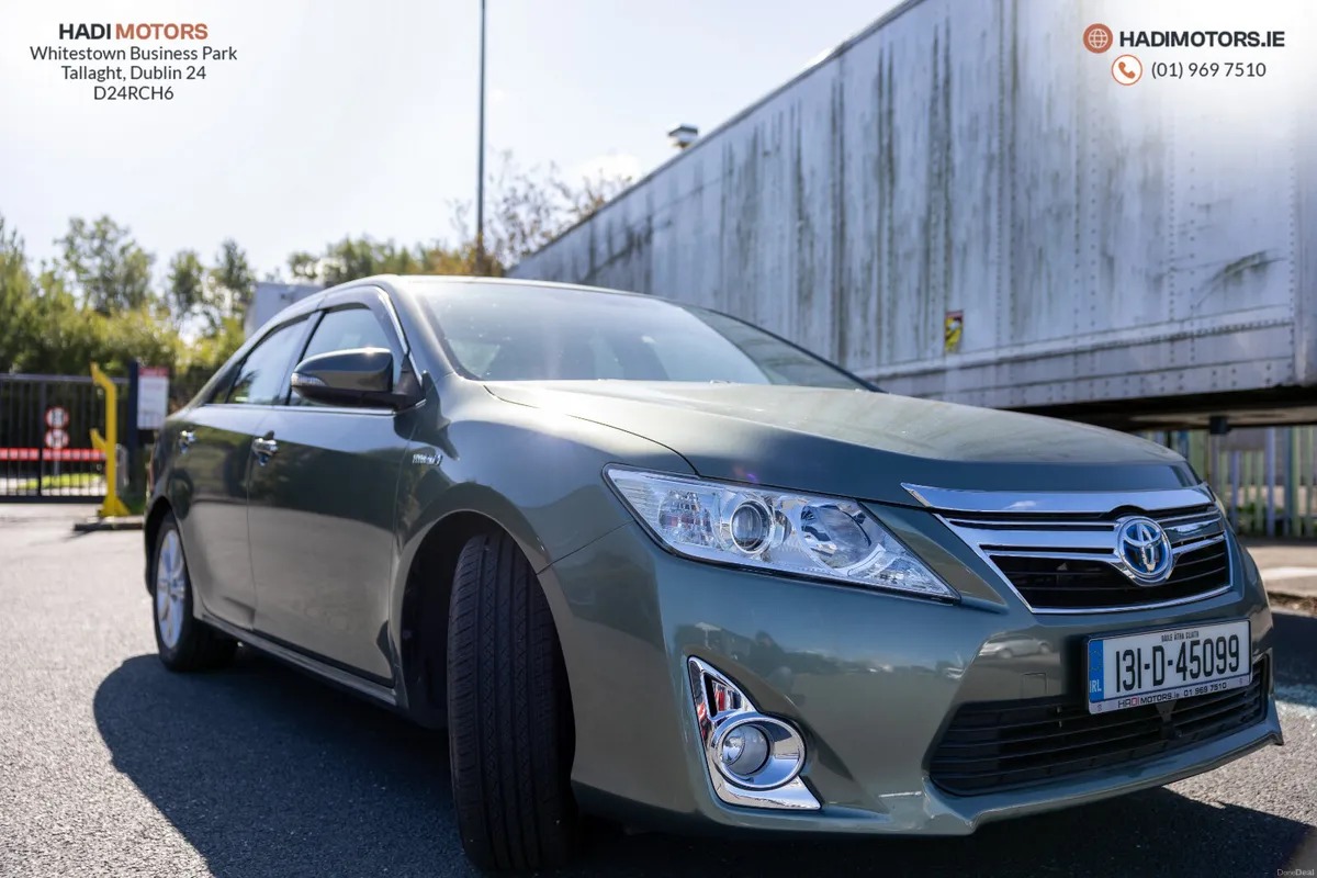 TOYOTA CAMRY 2.5 HYBRID 2013 GREEN - Image 2