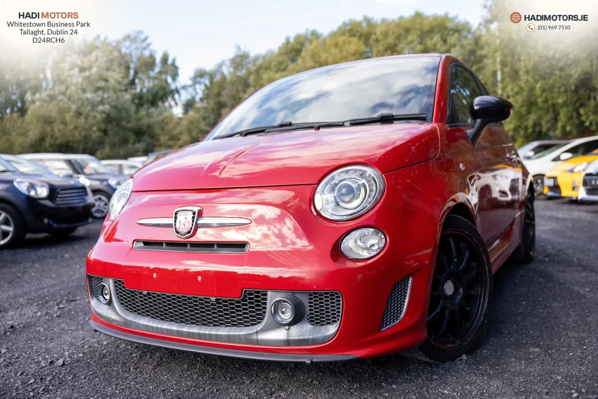 FIAT ABARTH 500 1.4 T-JET AUTO 2016 RED - Image 3