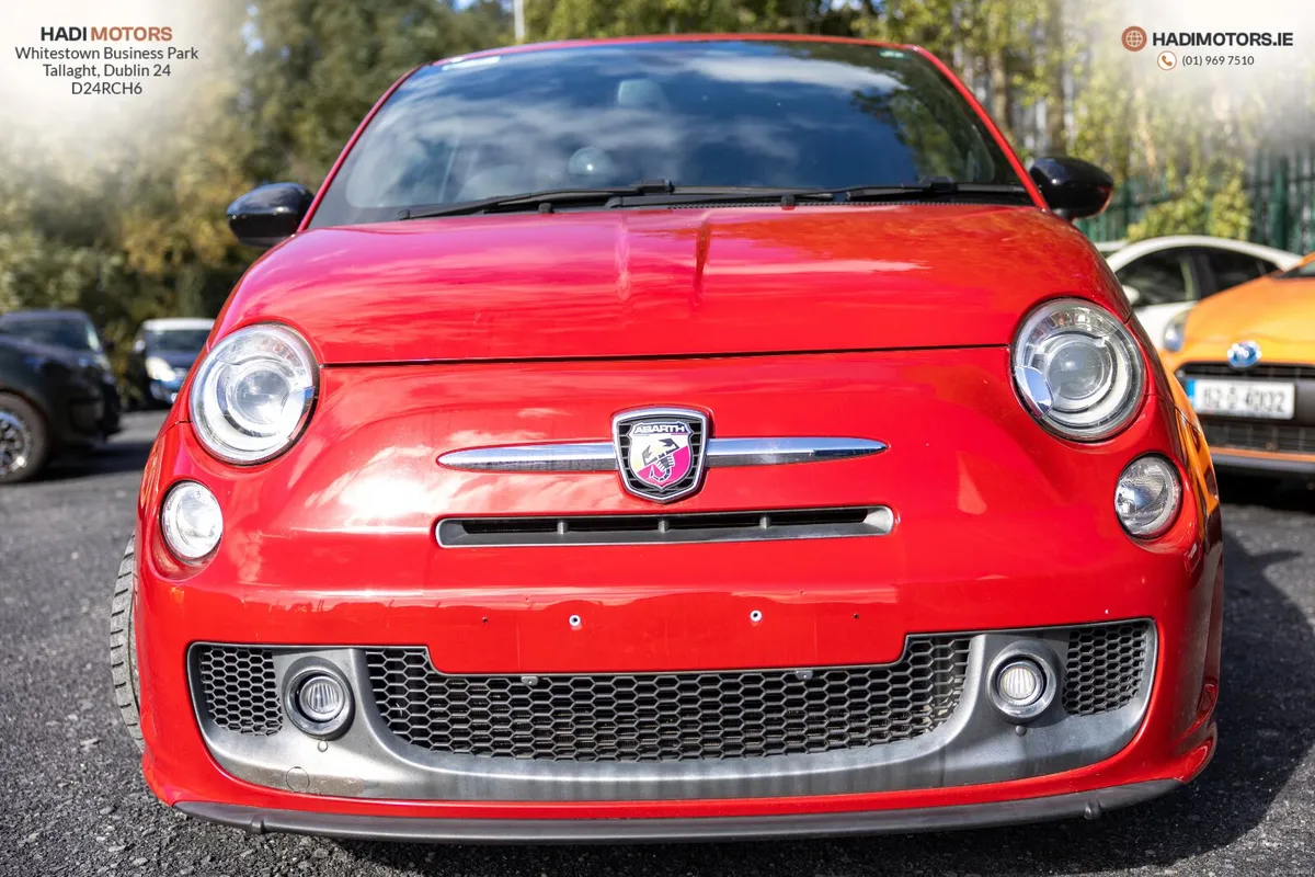 FIAT ABARTH 500 1.4 T-JET AUTO 2016 RED - Image 1