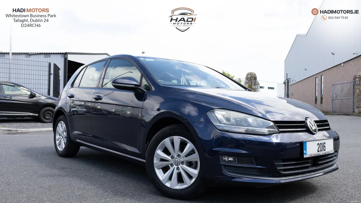 VW GOLF 1.2 TSI AUTO 2016 NAVY - 85,235KM - Image 2