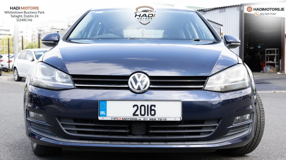 VW GOLF 1.2 TSI AUTO 2016 NAVY - 85,235KM - Image 1