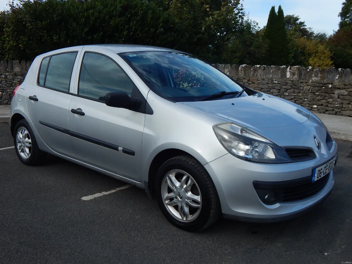 2006 Renault Clio 1.2pet Sport NCT 02/27 - Image 1