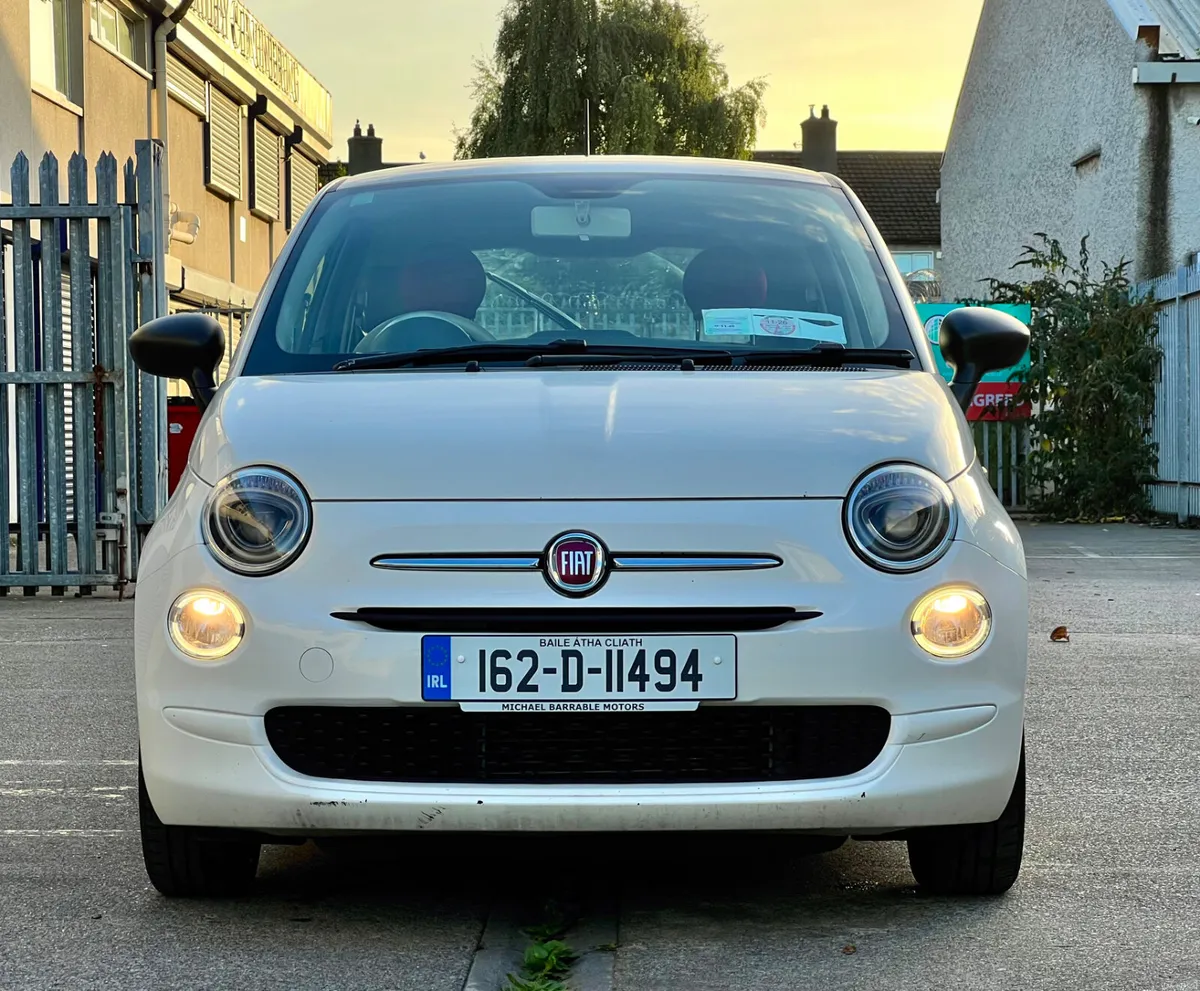 2016 Fiat 500*Fresh Nct Nov 2027* - Image 2