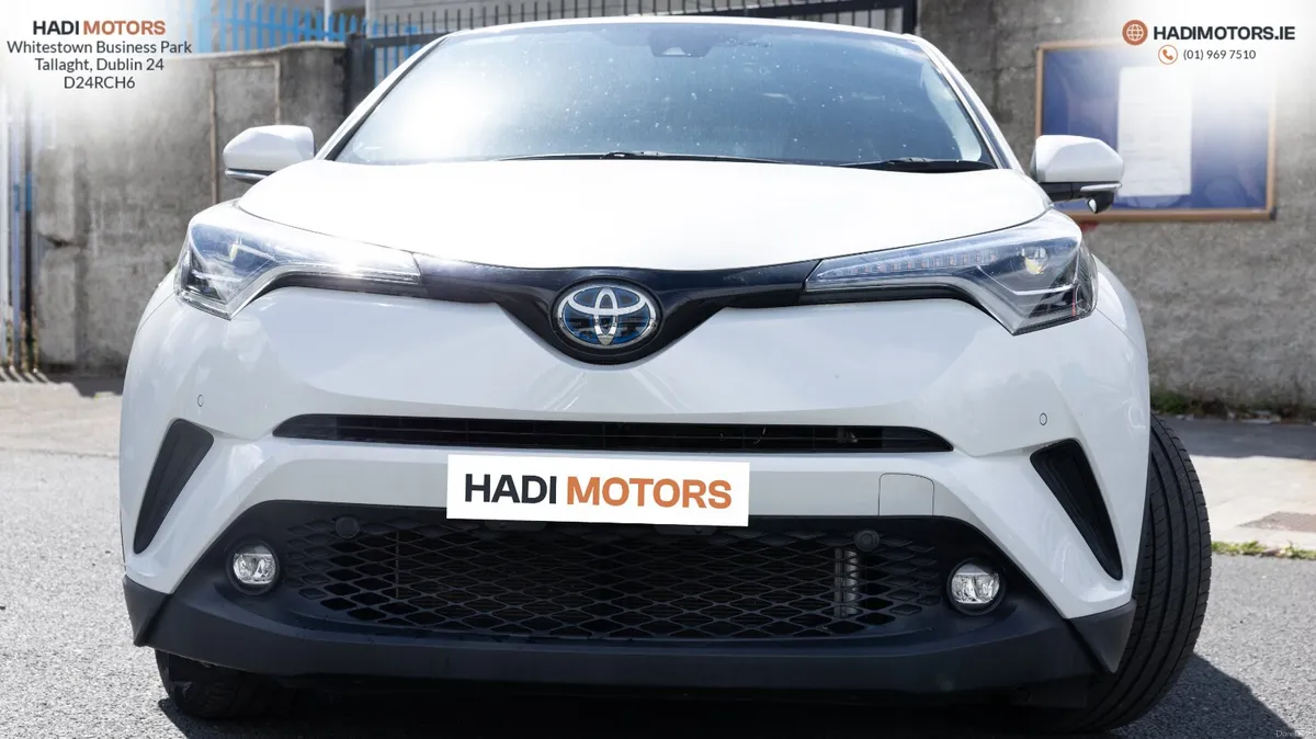 TOYOTA C-HR 1.8 HYBRID 2019 WHITE - 50,270KM - Image 1