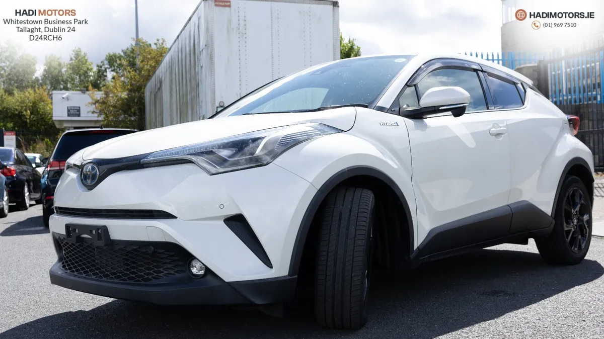 TOYOTA C-HR 1.8 HYBRID 2019 WHITE - 50,270KM - Image 3