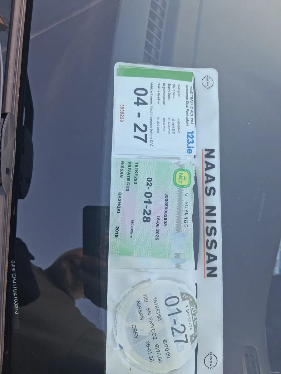 Nissan Qashqai 2018 inc Sunroof Grt condition - Image 6