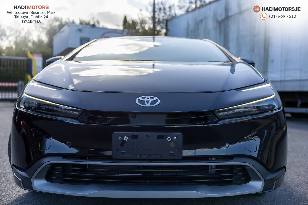 TOYOTA PRIUS 2.0 HYBRID 2023 BLACK - 22,121KM - Image 1