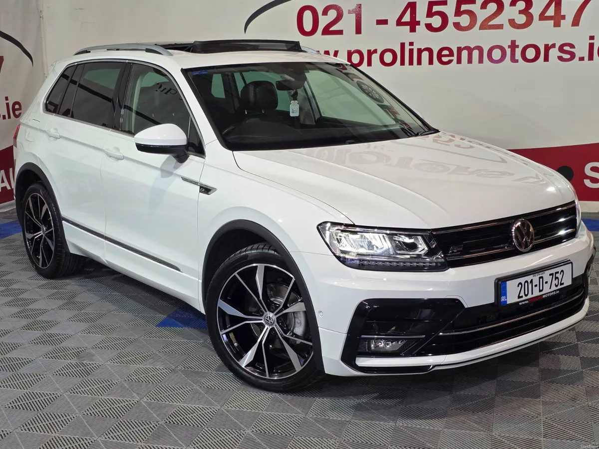201 VW TIGUAN R-LINE 2.0 TDI DSG PANORAMIC ROOF - Image 2