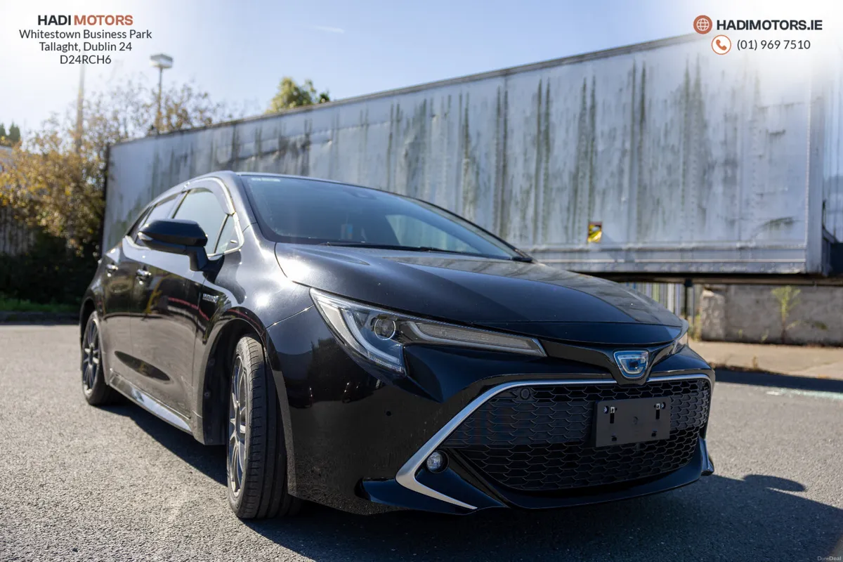 TOYOTA COROLLA SPORT HYBRID 2019 BLACK 112,333KM - Image 2