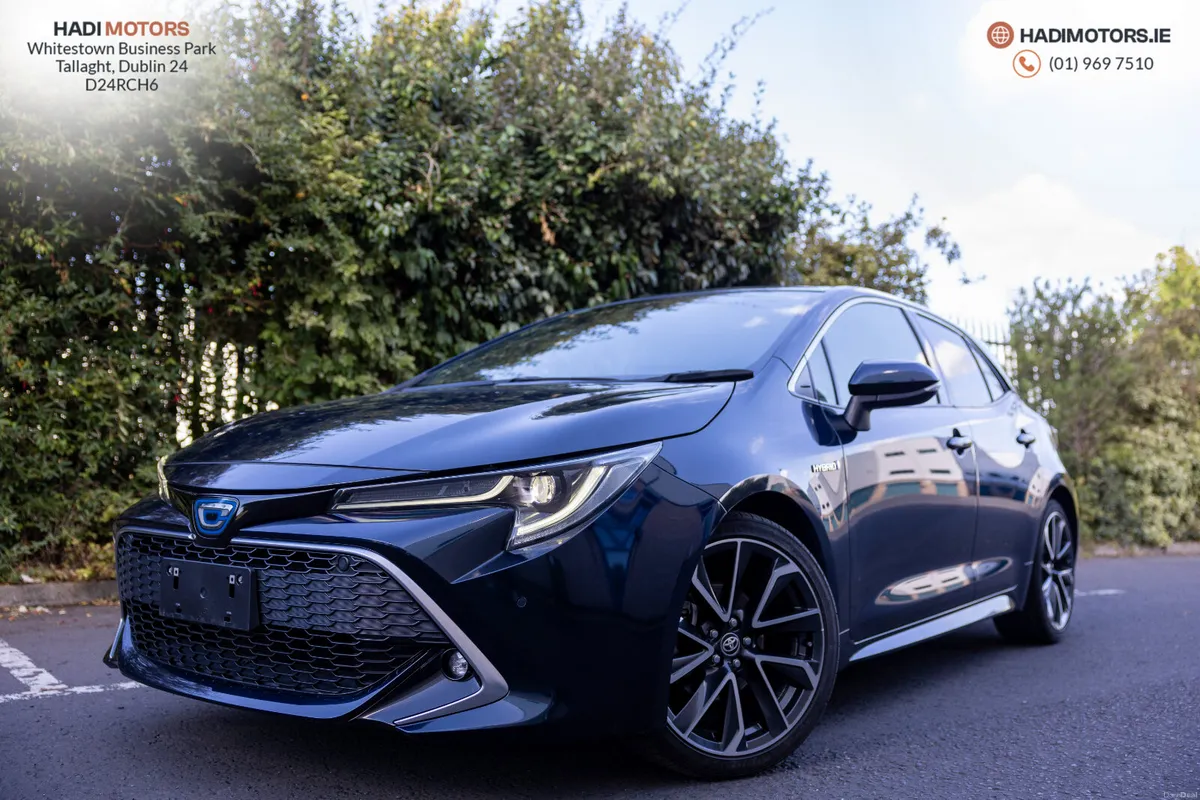 TOYOTA COROLLA SPORT HYBRID 2019 NAVY 112,723KM - Image 3