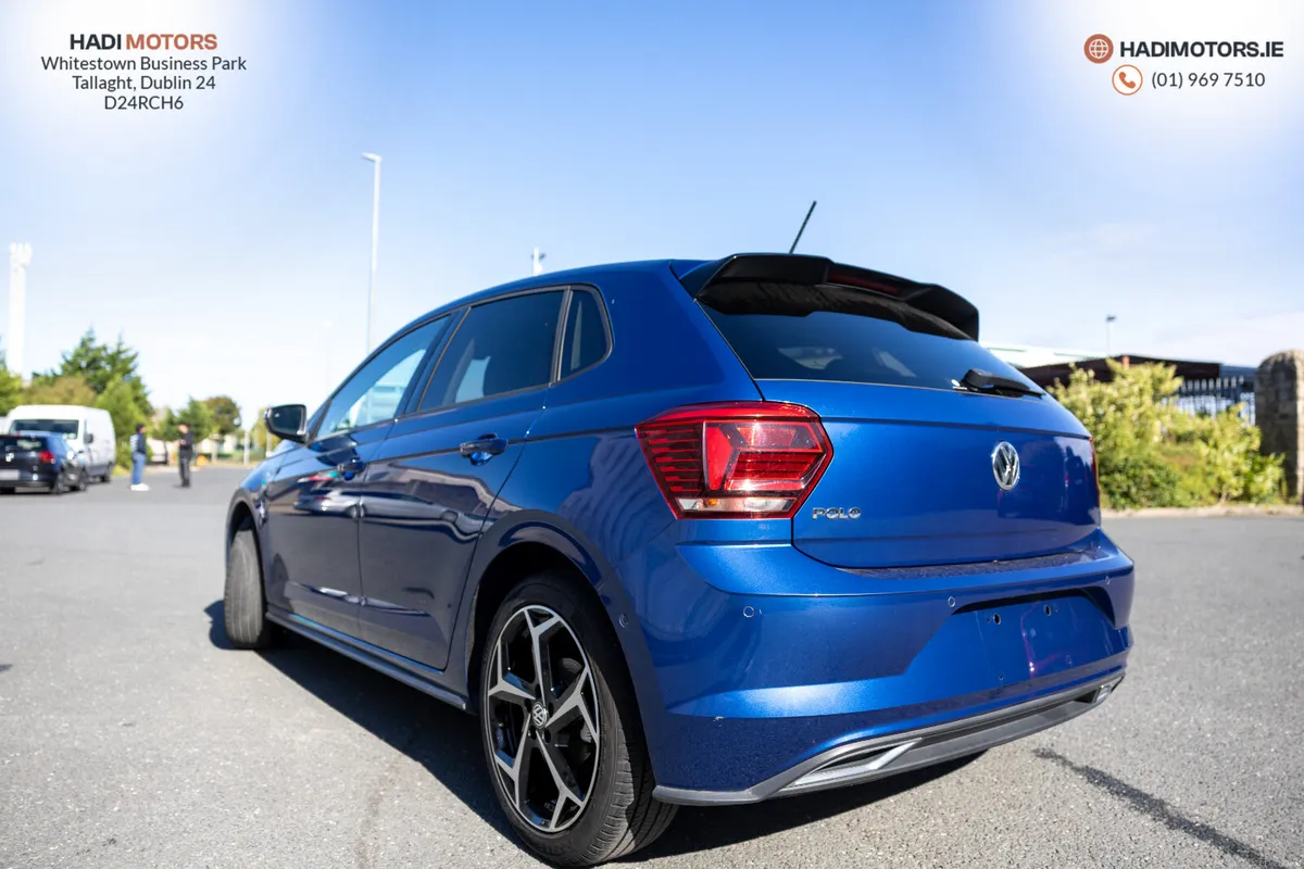 VW POLO 1.5 TSI R-LINE AUTO 2019 BLUE - 76,021KM - Image 6