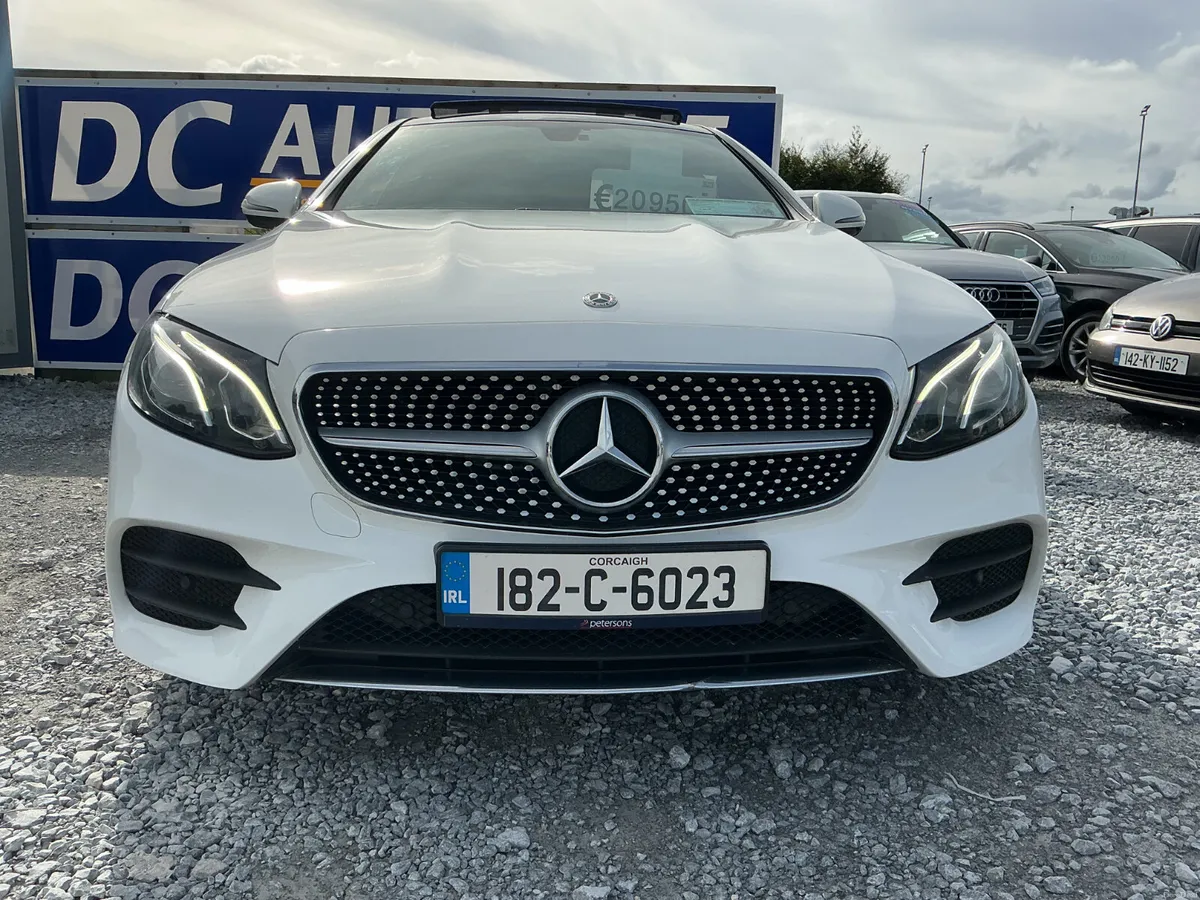 2018 MERCEDES E220 CDI COUPE AMG SUNROOF SPOTLESS - Image 3