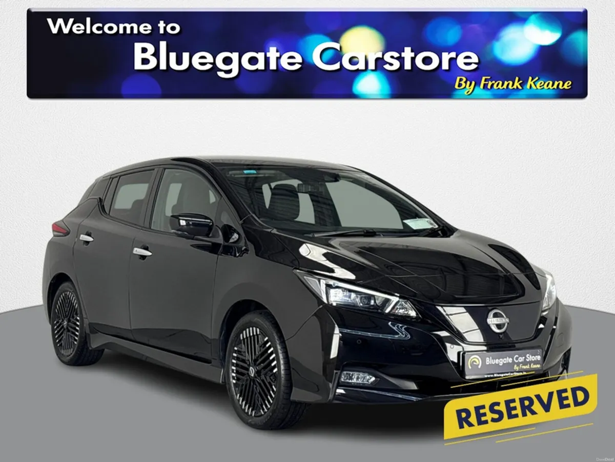 Nissan Leaf 40KW EV MY22 **FULL BLACK LEATHER INTE - Image 1