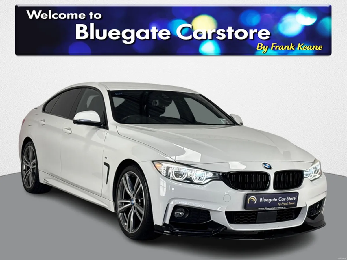 BMW 4-Series DBA-4D20 GRAN COUPE **BLACK AND GREY - Image 1