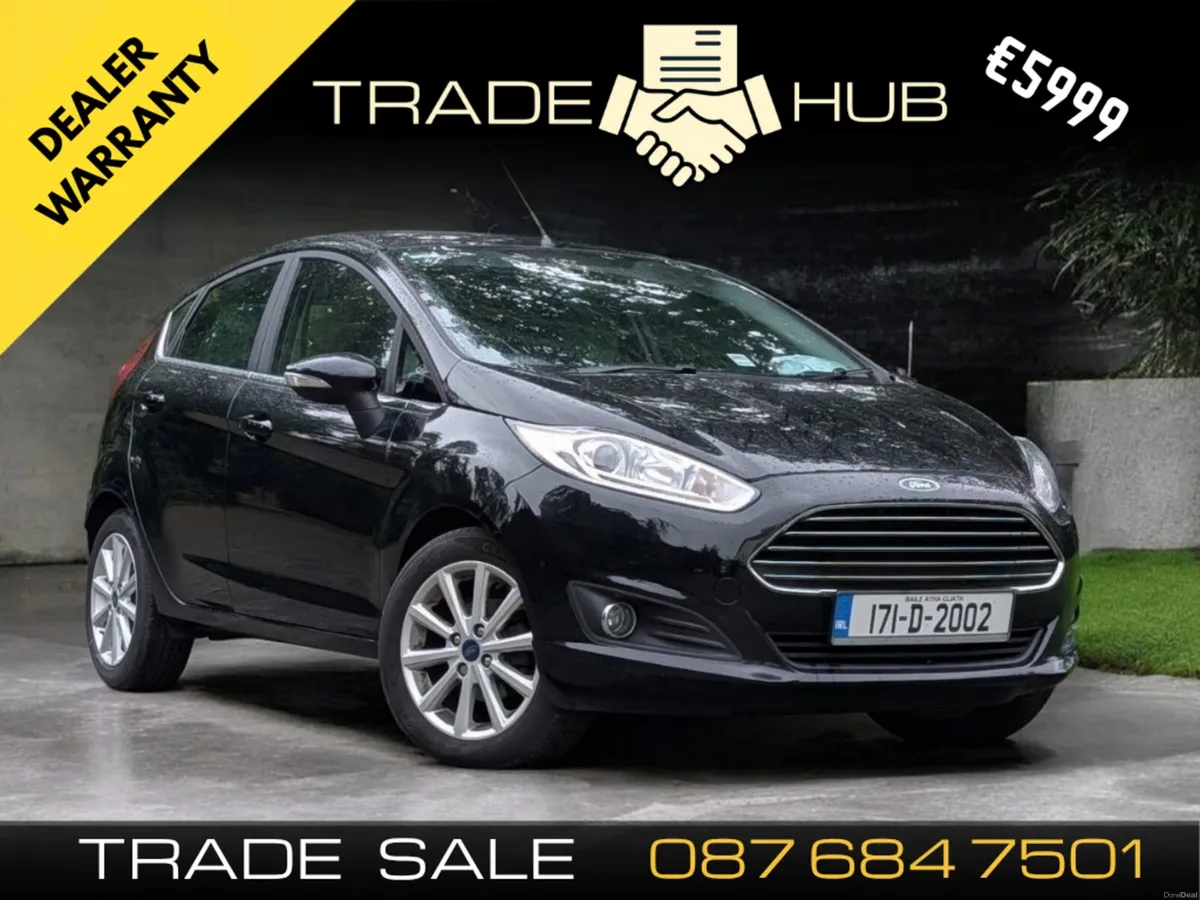 2017 FORD FIESTA TITANIUM 1.0 65PS M5 4DR CB1 CNN - Image 1