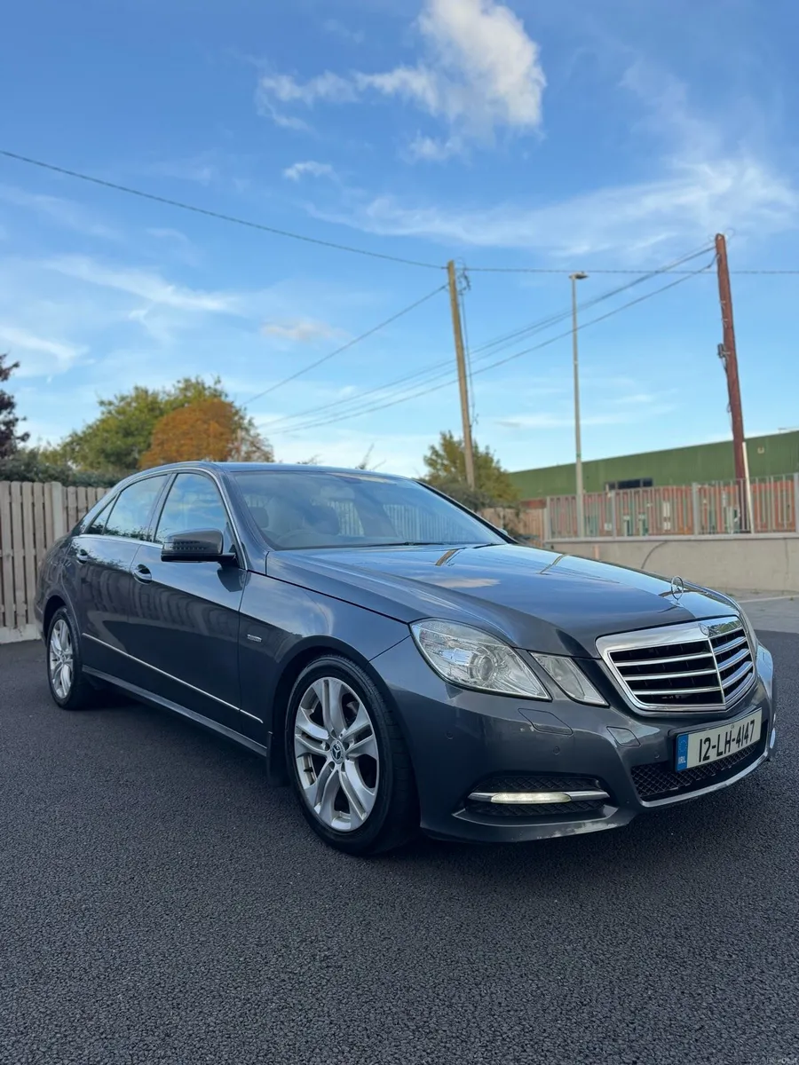 2012 Mercedes E class Low Mileage Auto - Image 1