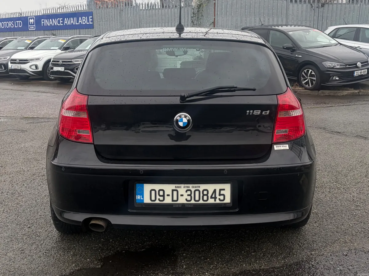 2009 BMW 1 Series 118 2.0D Sport Nct 09/27 - Image 5