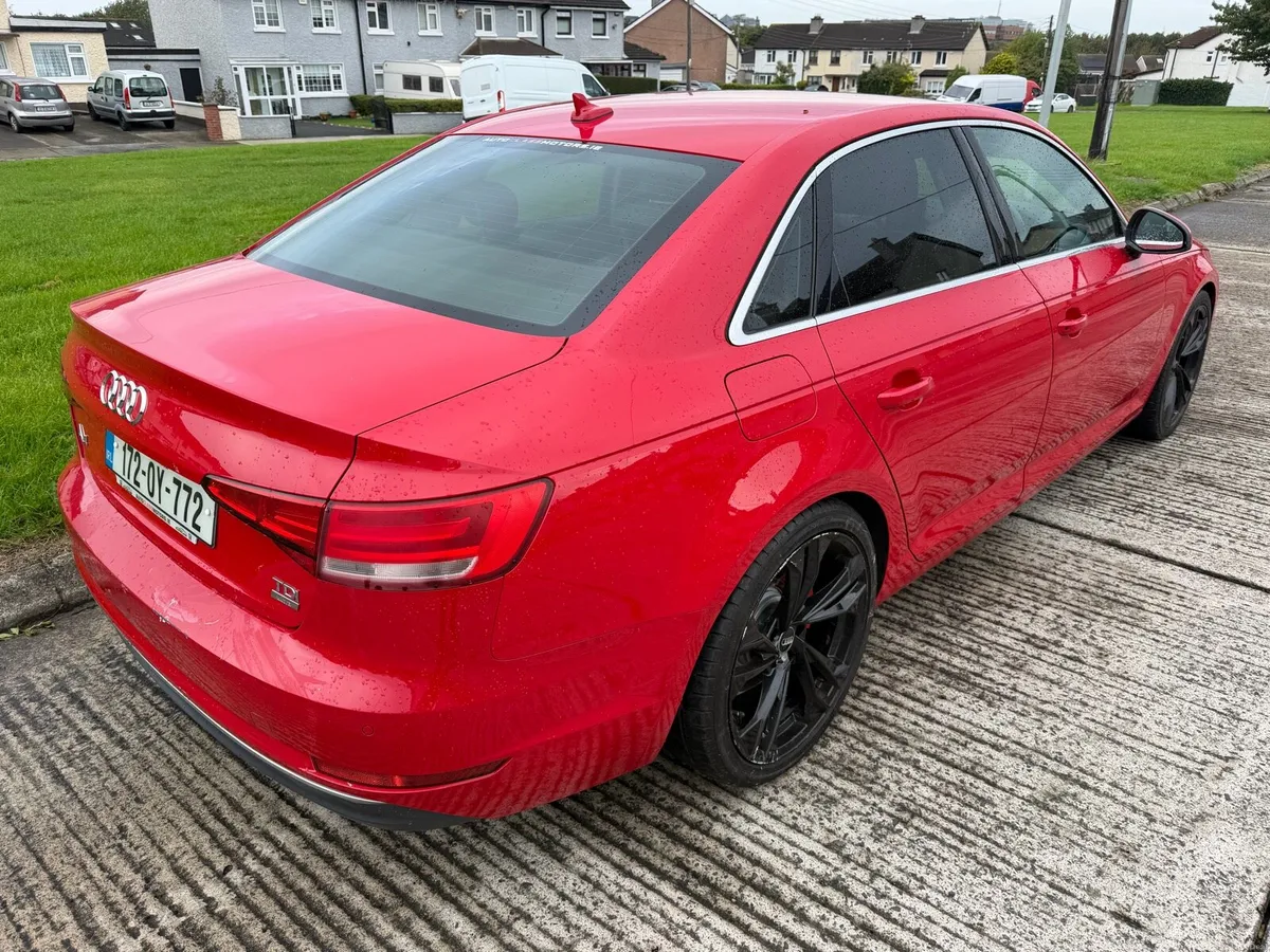 2017 Audi A4 2.0 TDI Auto Full Black Leathers - Image 2