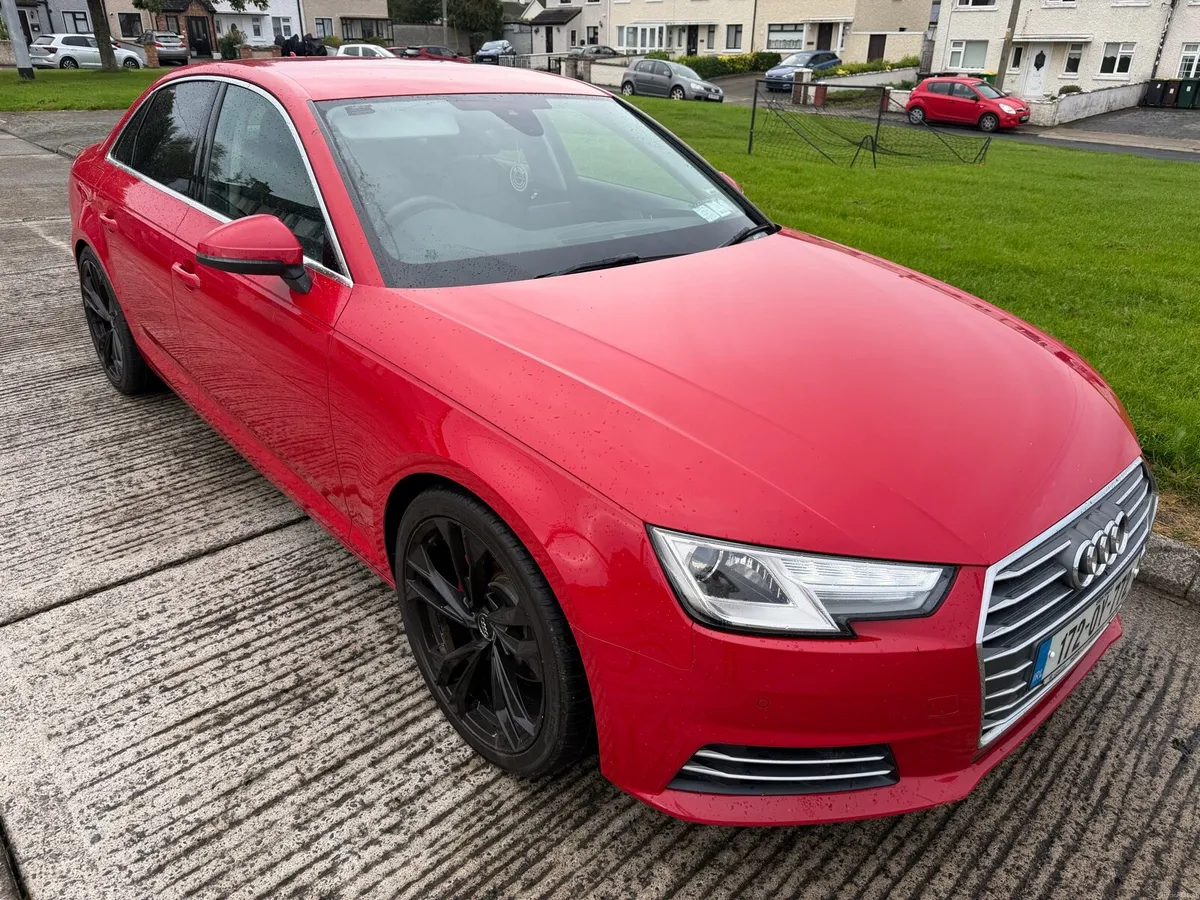 2017 Audi A4 2.0 TDI Auto Full Black Leathers - Image 1