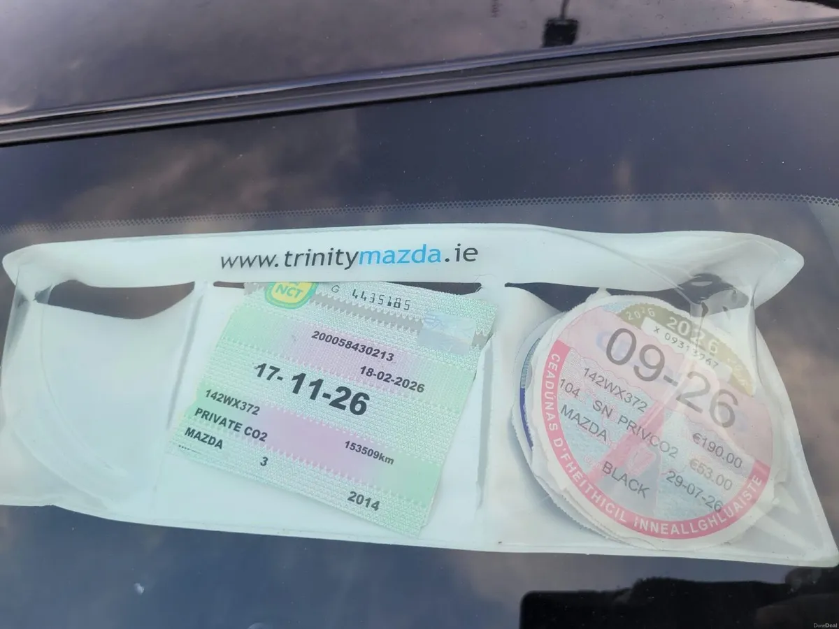 141 Mazda 3 Diesel Tax & Nct - Image 5