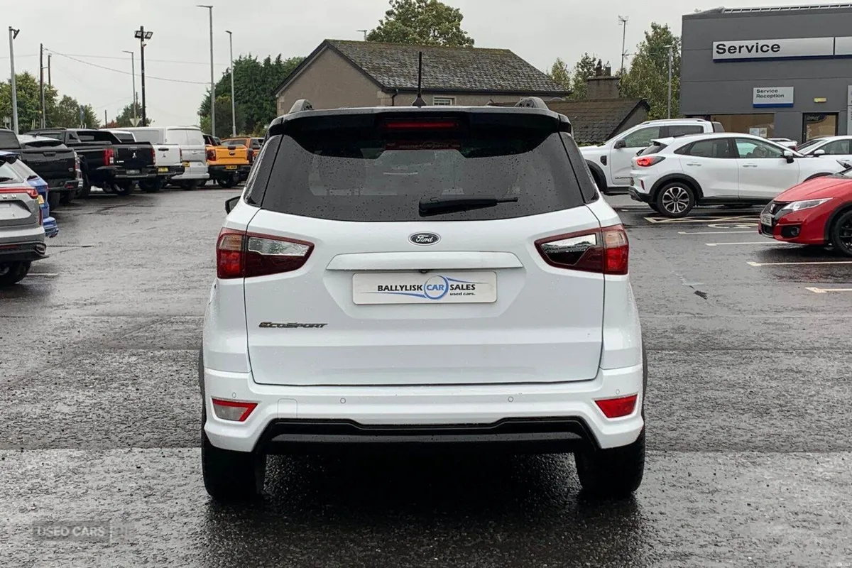 Ford EcoSport 1.5 TDCi 100PS ST-Line in White with - Image 5