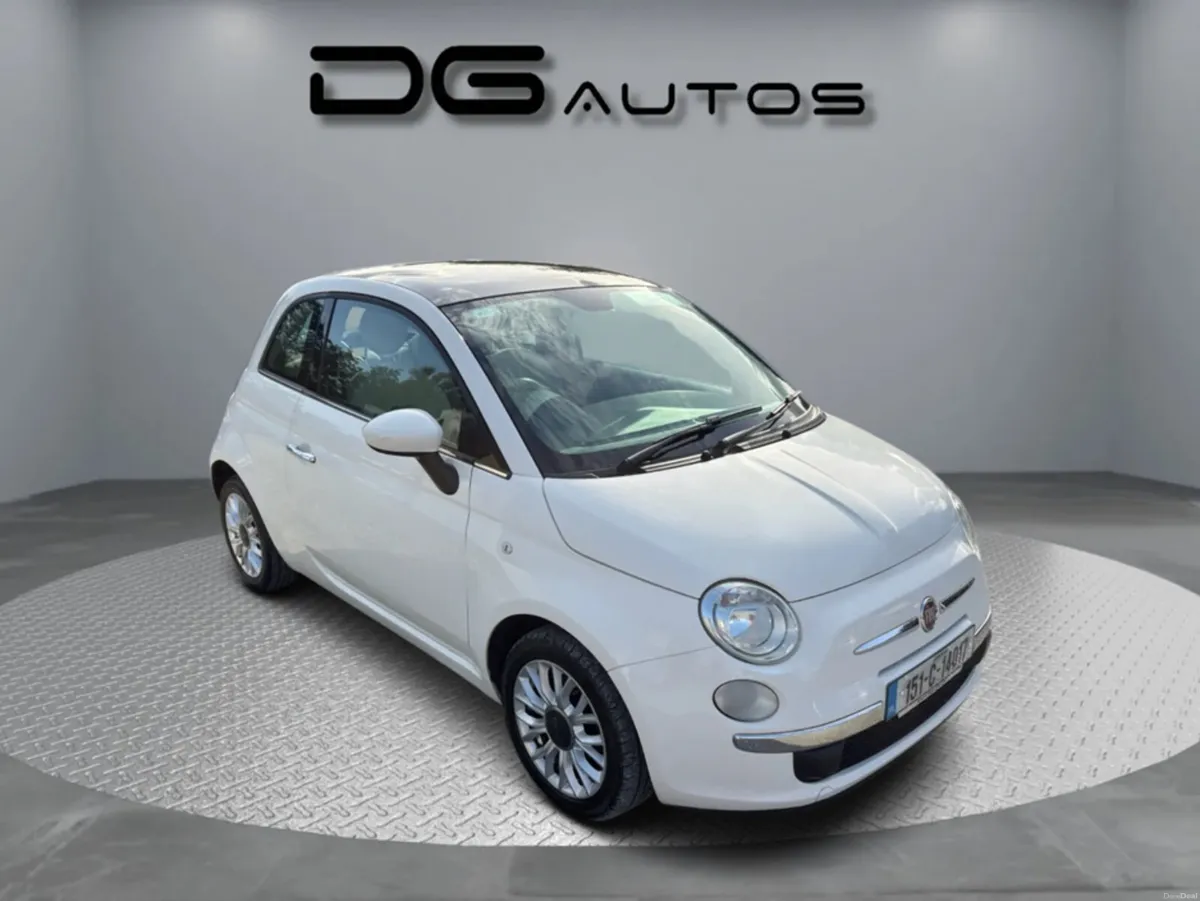 Fiat 500 1.2 LOUNGE 69BHP 3DR - PAN ROOF - Image 3