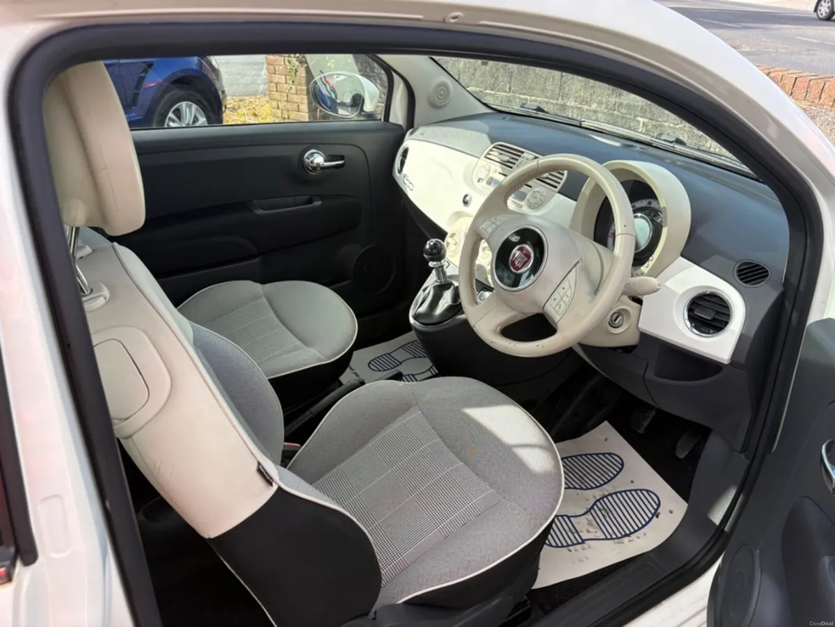 Fiat 500 1.2 LOUNGE 69BHP 3DR - PAN ROOF - Image 6