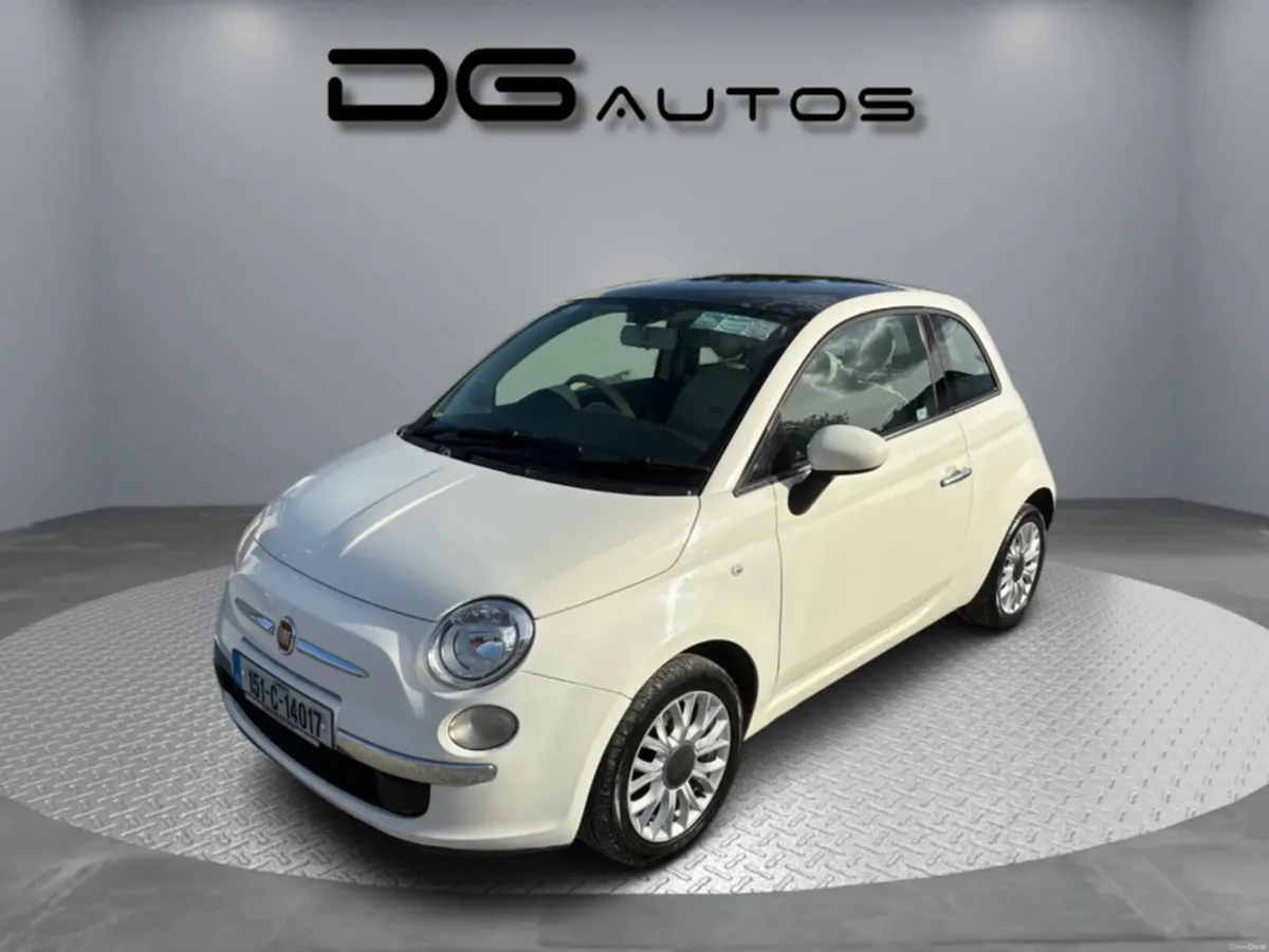 Fiat 500 1.2 LOUNGE 69BHP 3DR - PAN ROOF - Image 4