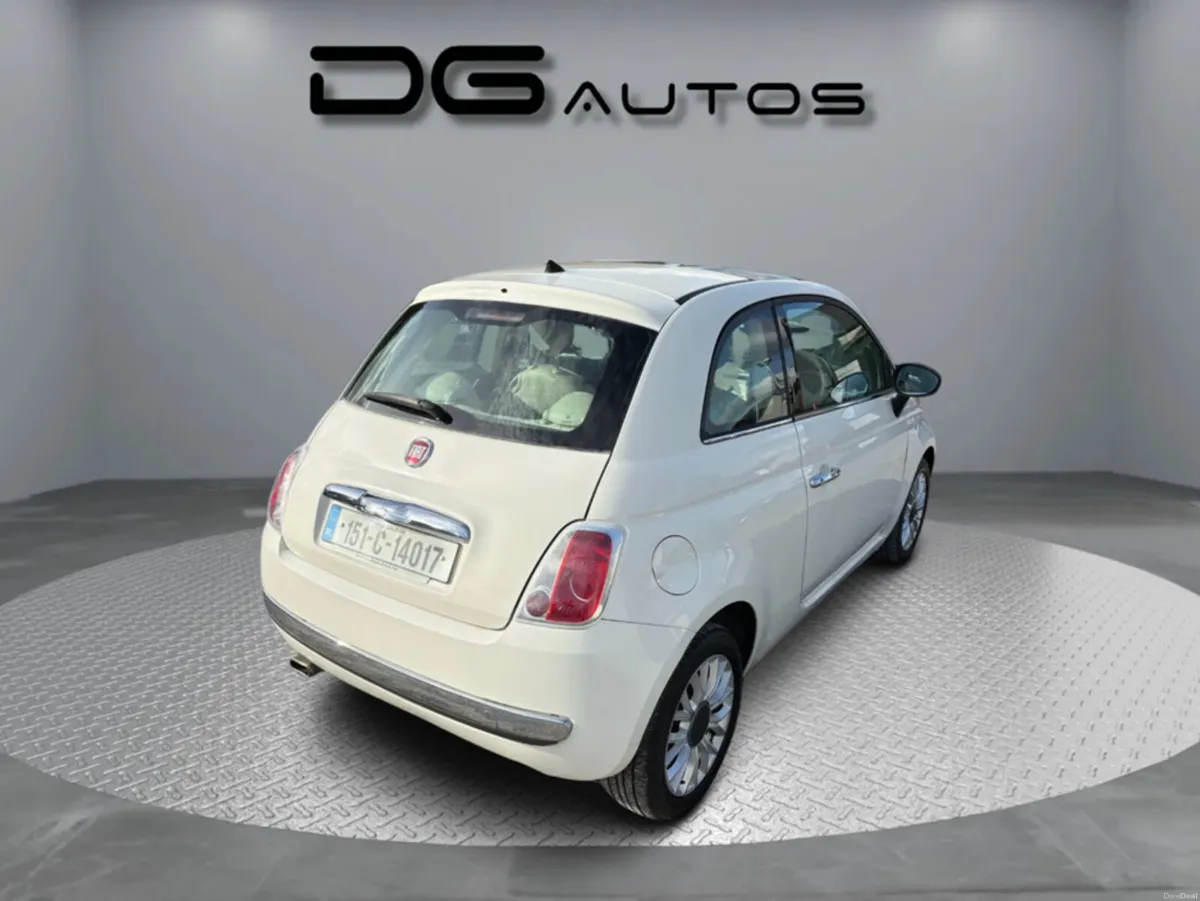 Fiat 500 1.2 LOUNGE 69BHP 3DR - PAN ROOF - Image 5