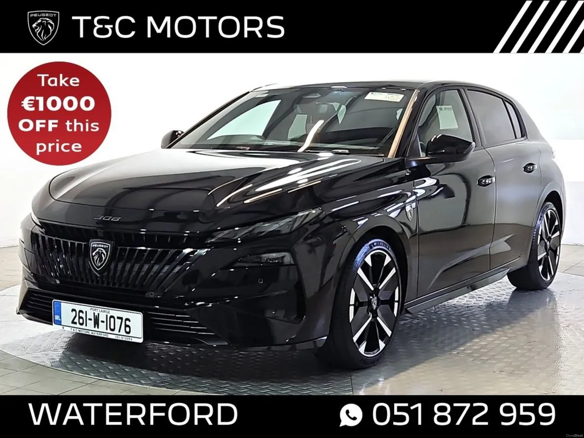 Peugeot 308 *Low Mileage* Hybrid GT Model - Revers - Image 1