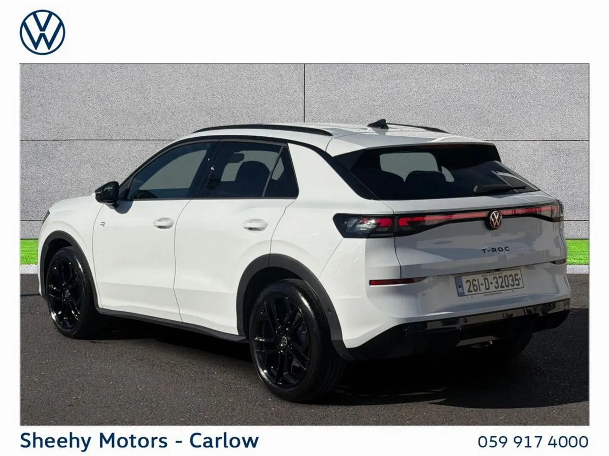 Volkswagen T-Roc 1.5TSI R-LINE MHEV 150HP BLACK PA - Image 3