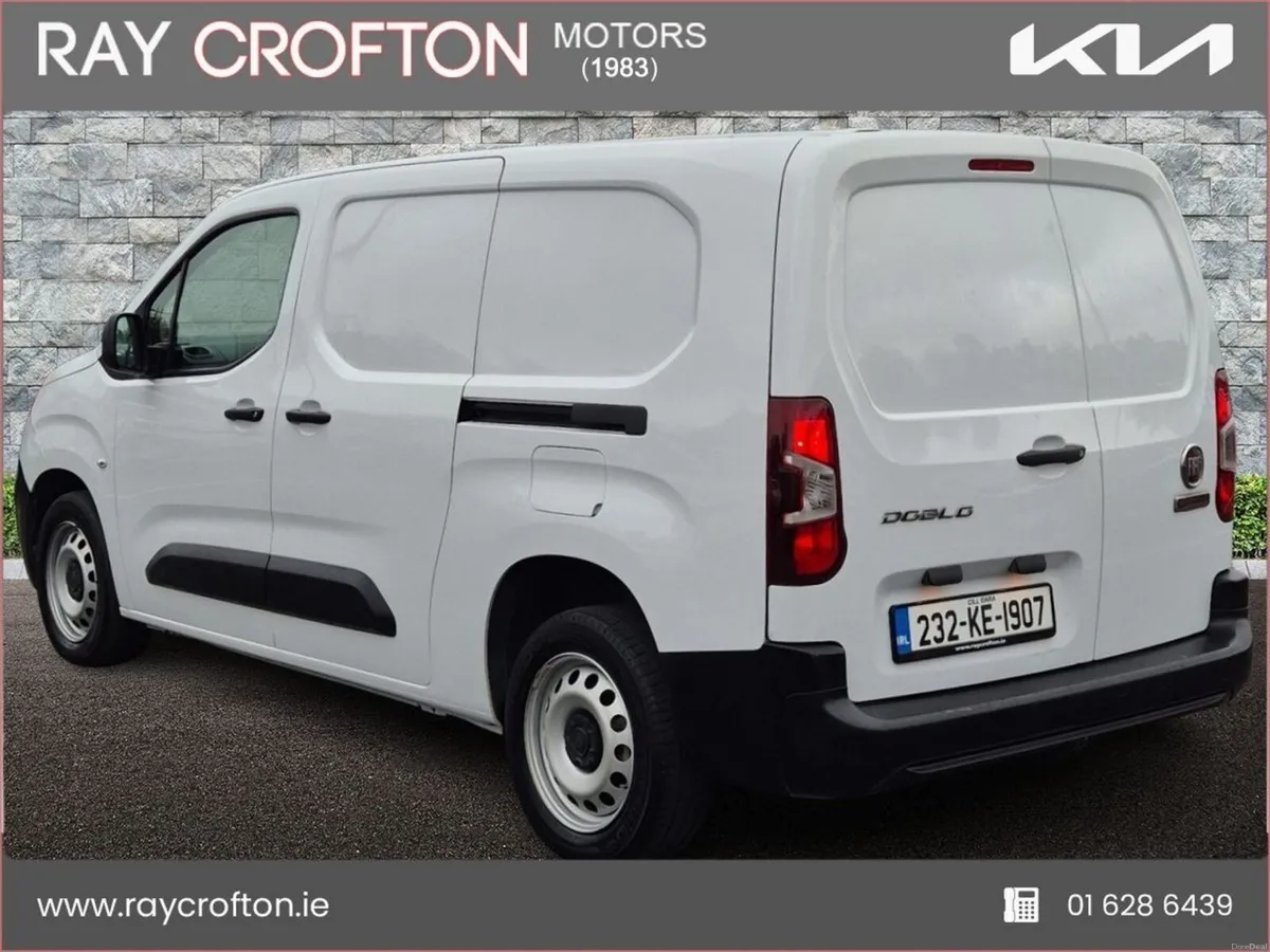Fiat Doblo DOBLO LWB 1.5 100BHP  1000KG 4DR +VAT - Image 3