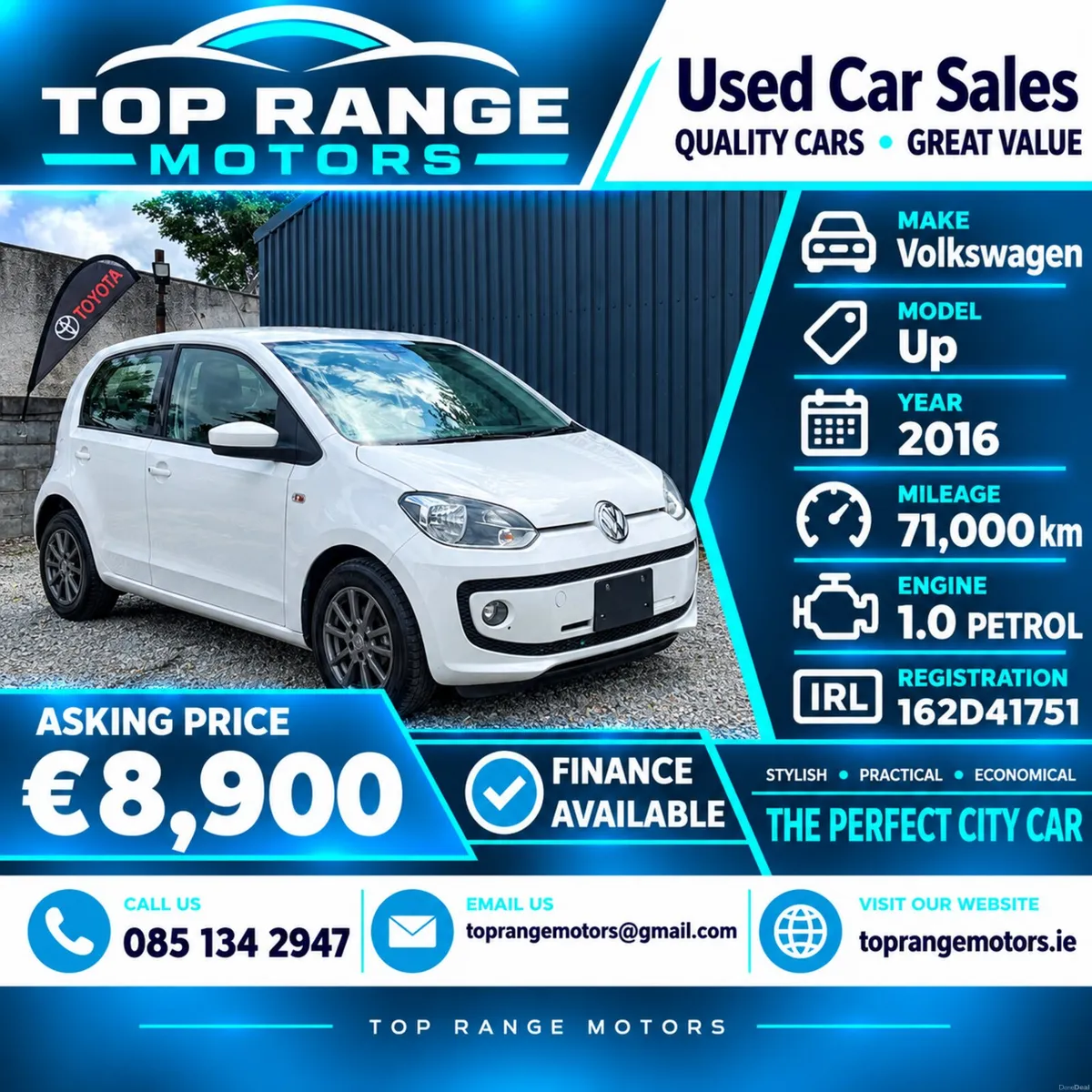 VW Up 2016 - Image 1