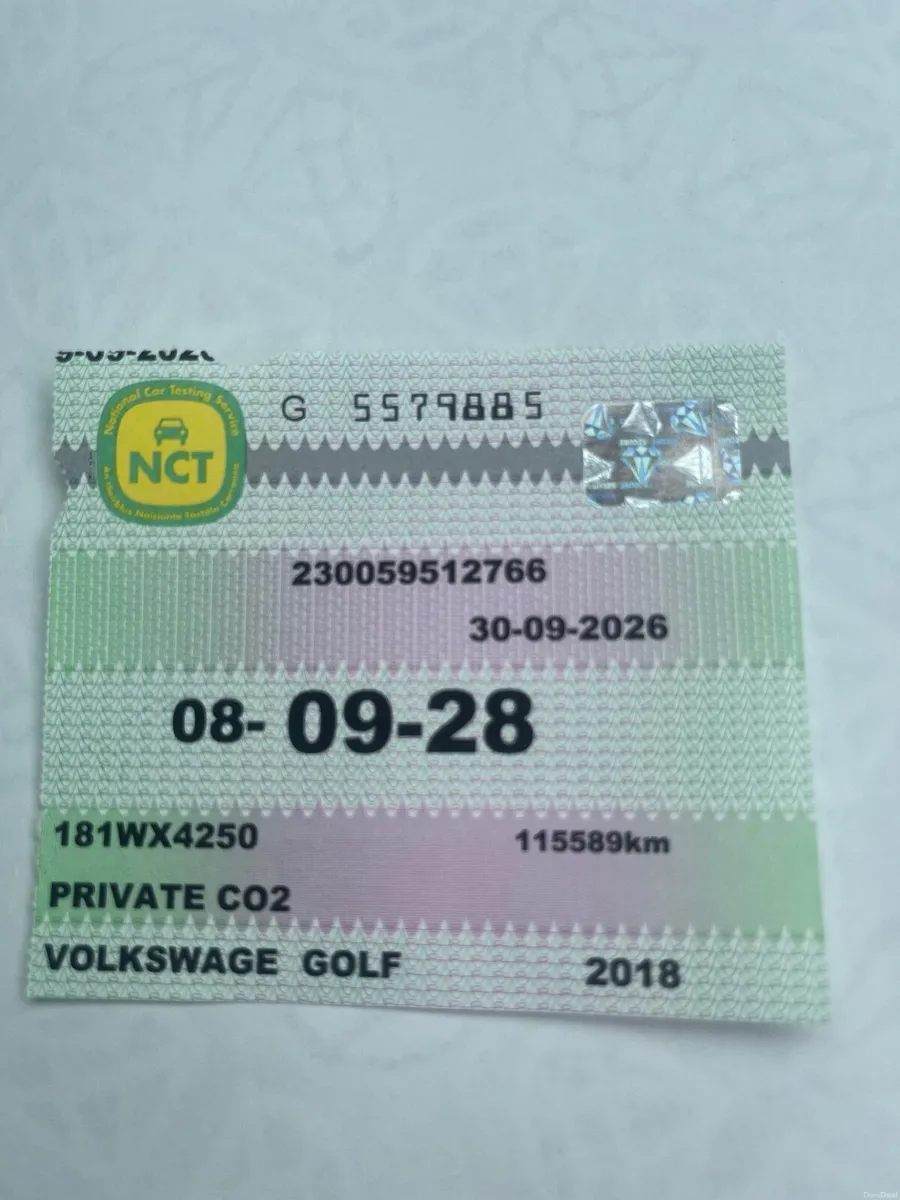 Volkswagen Golf diesel 2018 - Image 2