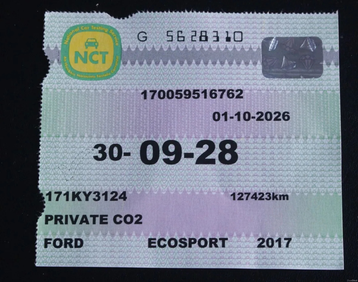 Ford Ecosport1.5 TDCI TITANIUM  NCT 30/9/28 - Image 1